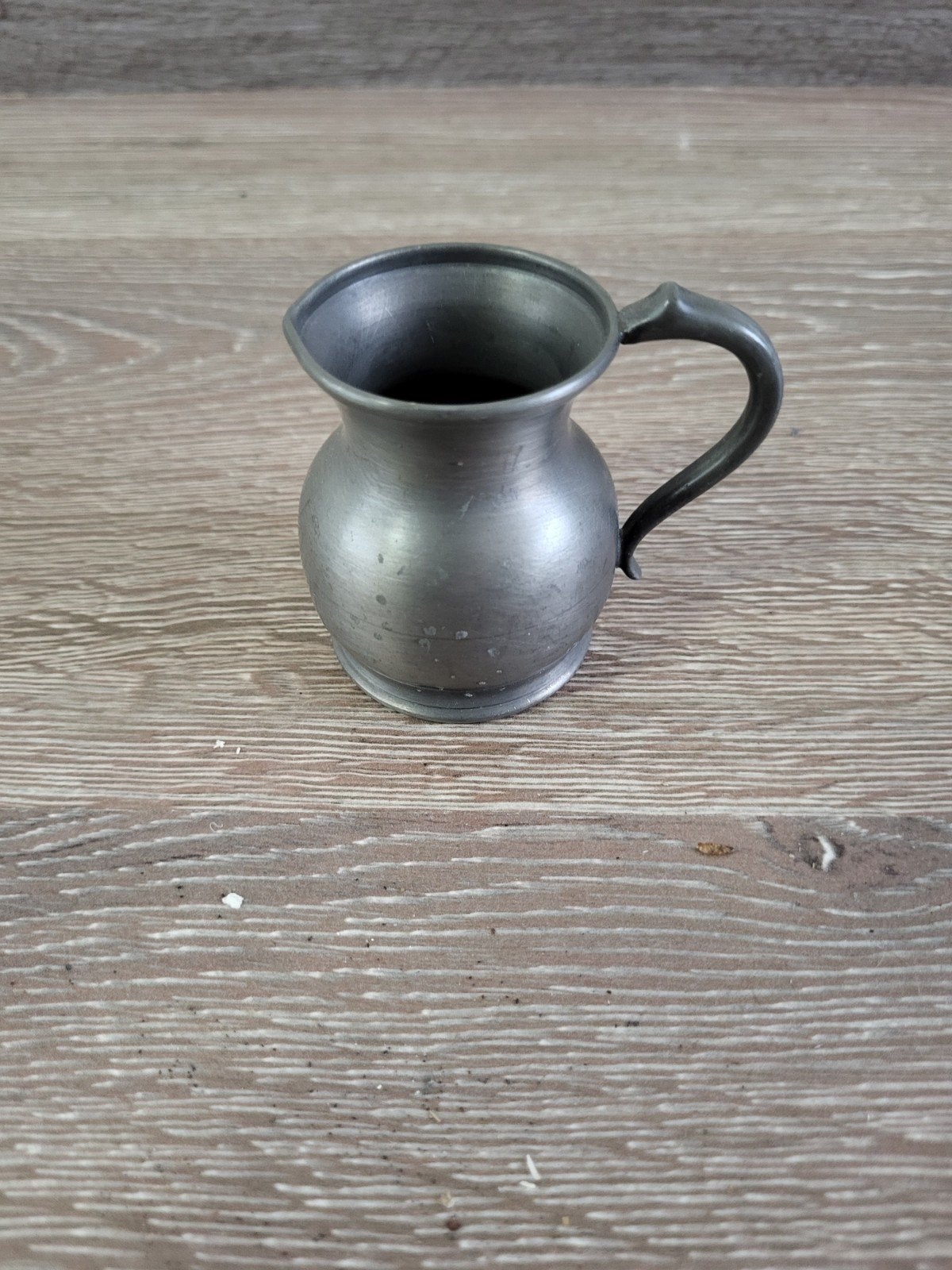 Antieke tinnen miniatuur kan, Ophalen of Verzenden