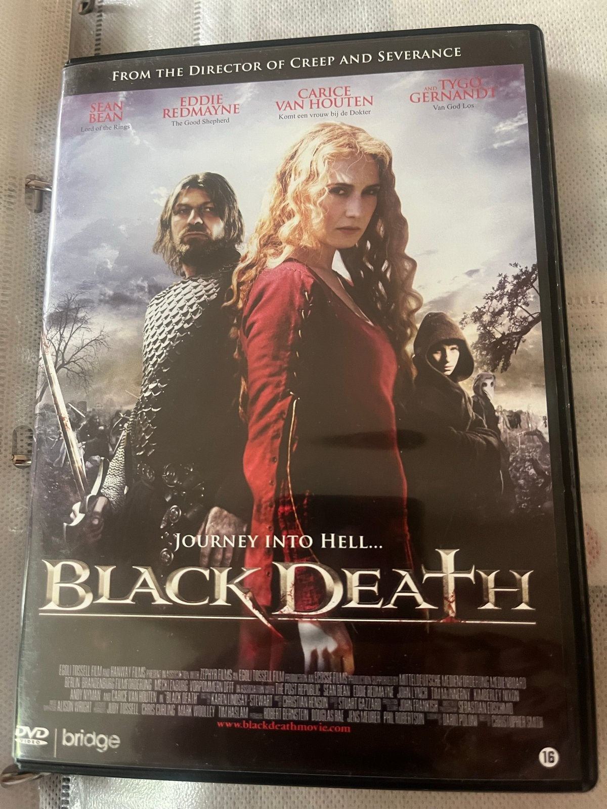 Black Death DVD - Horrorfilm met Carice van Houten, Vanaf 16 jaar, Nederlands, Breedbeeld, Ophalen of Verzenden