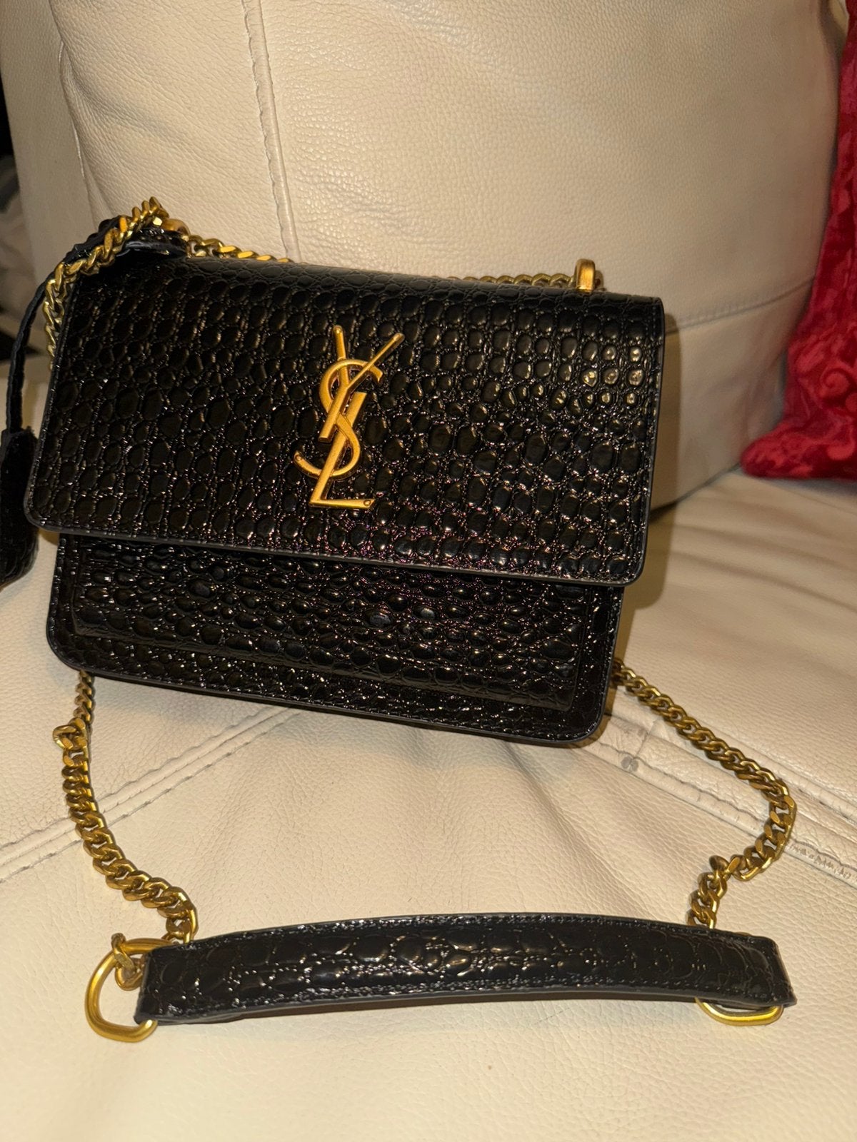 Ysl sunset, Ophalen of Verzenden, Nieuw, Zwart, Schoudertasje