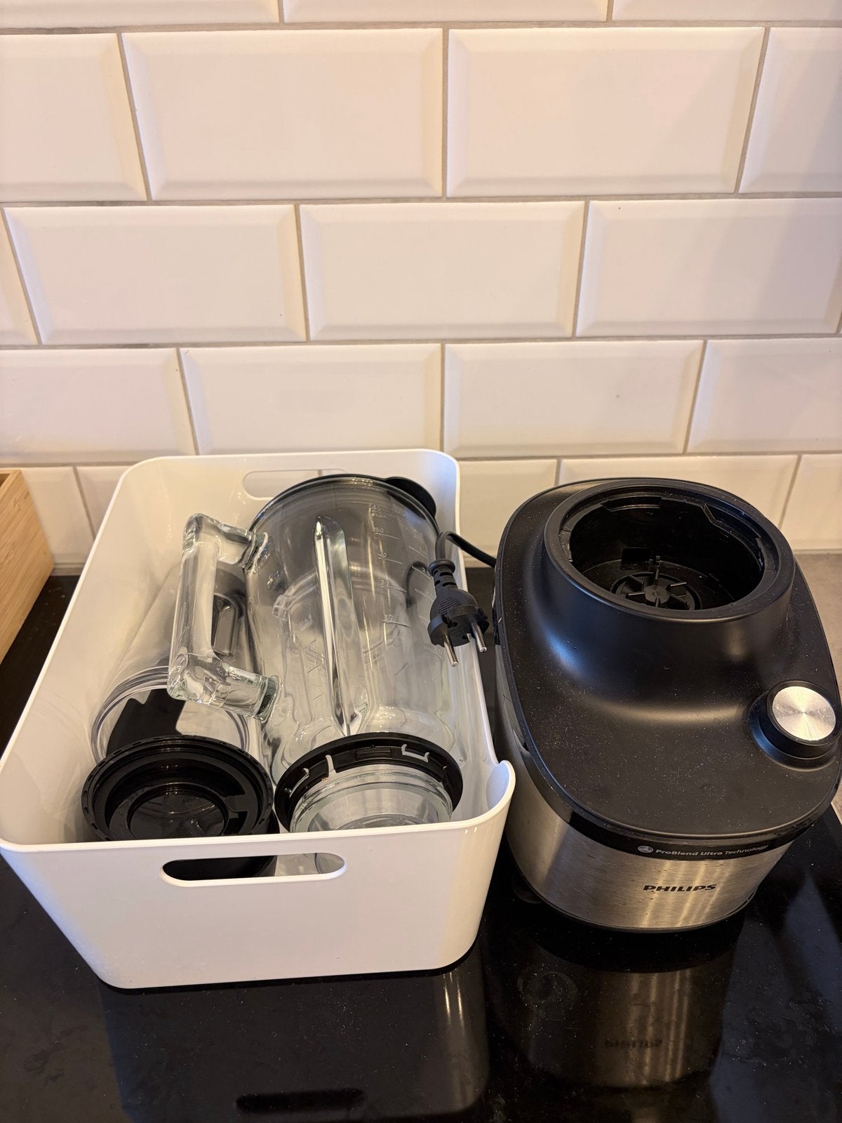 Philips HR3760 Blender / Keukenmachine - Zo goed als nieuw, Ophalen, Zo goed als nieuw, Blender