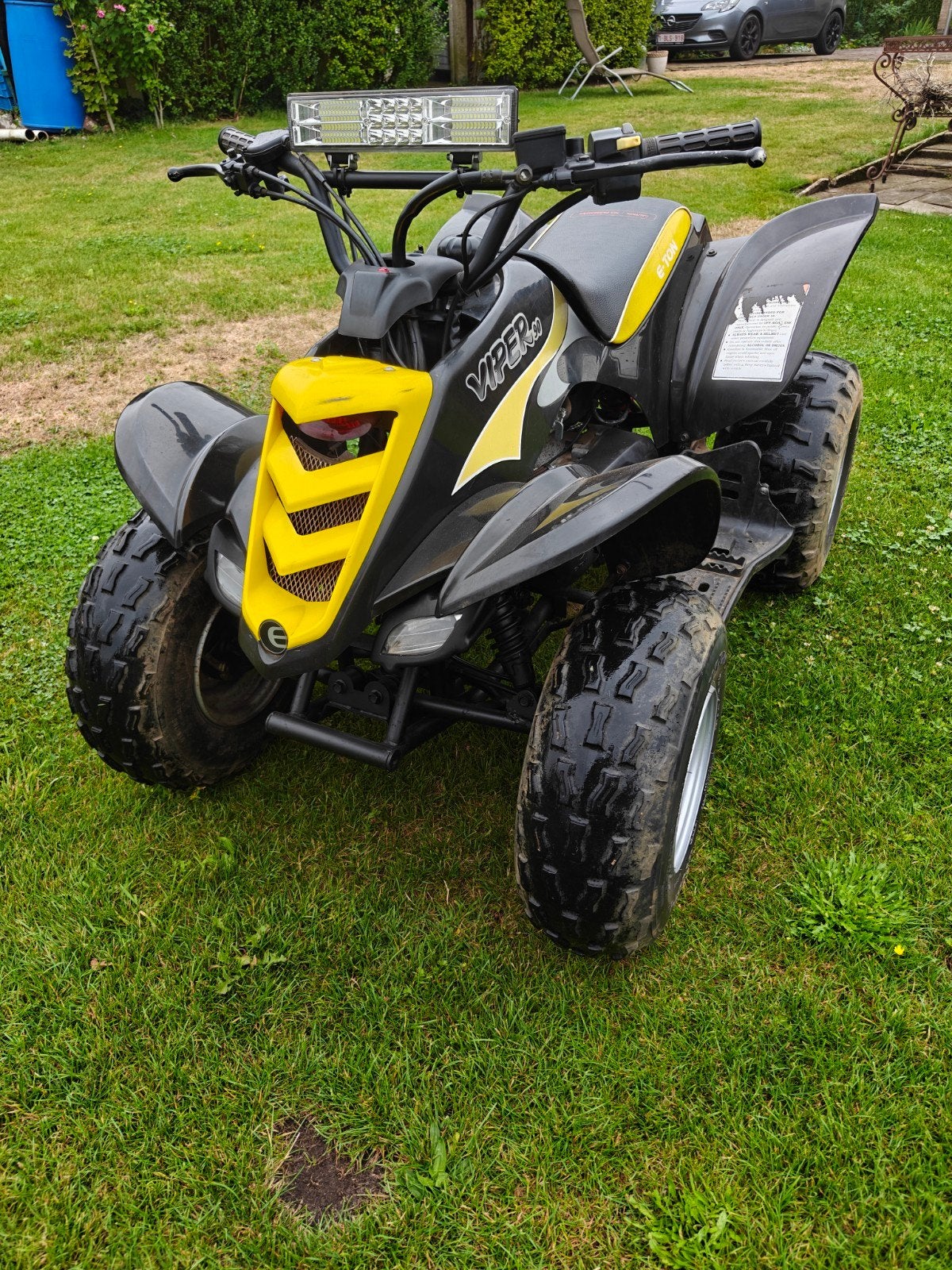 e-ton Viper 90cc, Ophalen