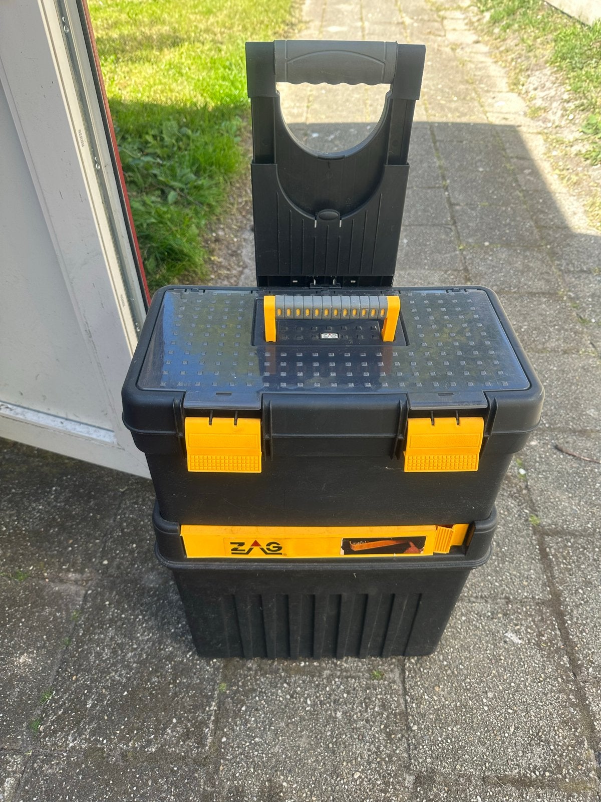 ZAG Gereedschapskist op wielen - Handig en Mobiel, Ophalen, Zo goed als nieuw