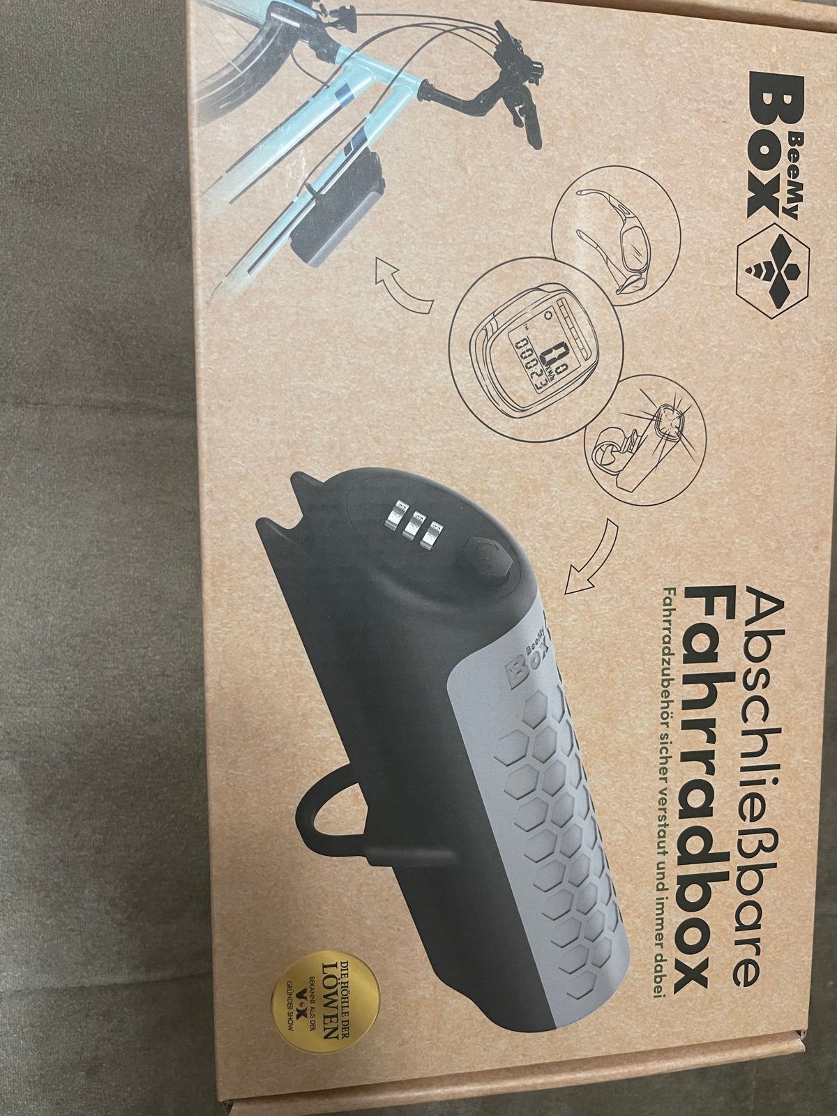 BeeMy Box Afsluitbare Fietsbox - Veilig en Praktisch, Ophalen of Verzenden, Nieuw
