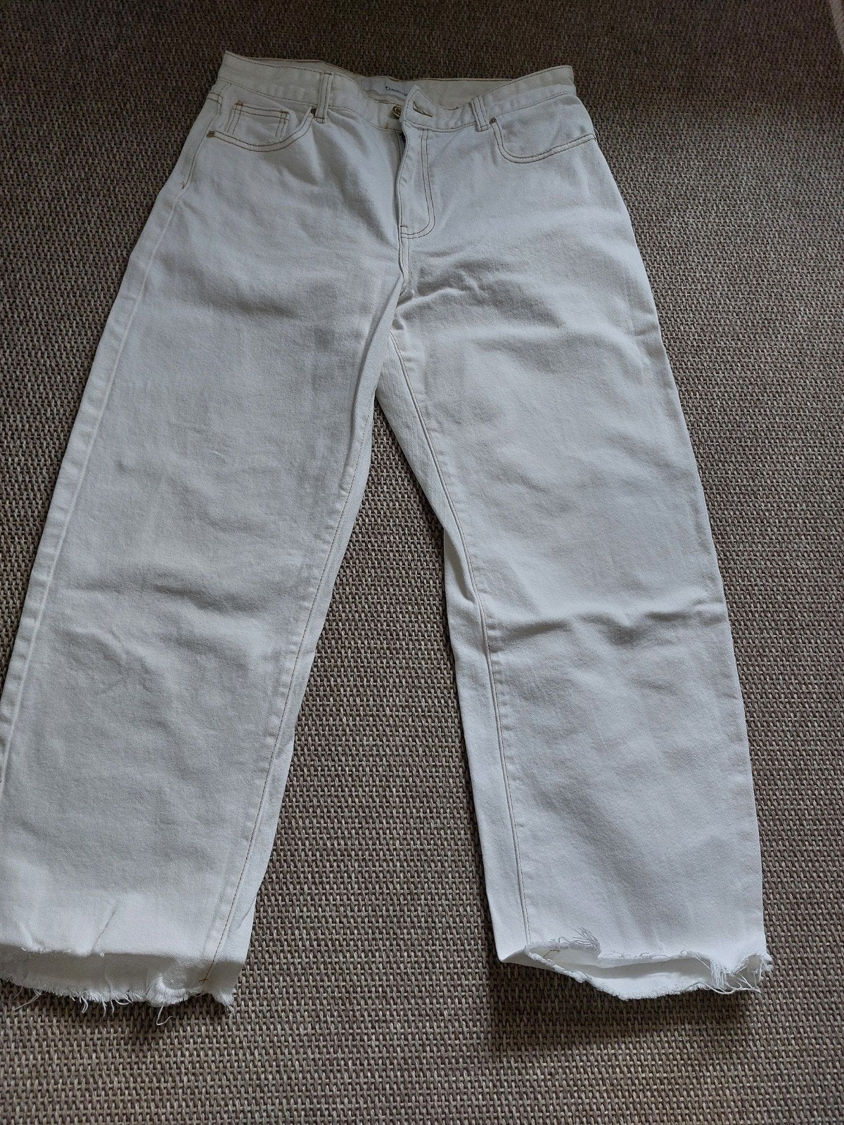 Stoere barrel jeans van Queen Hearts, maat XL, Ophalen of Verzenden