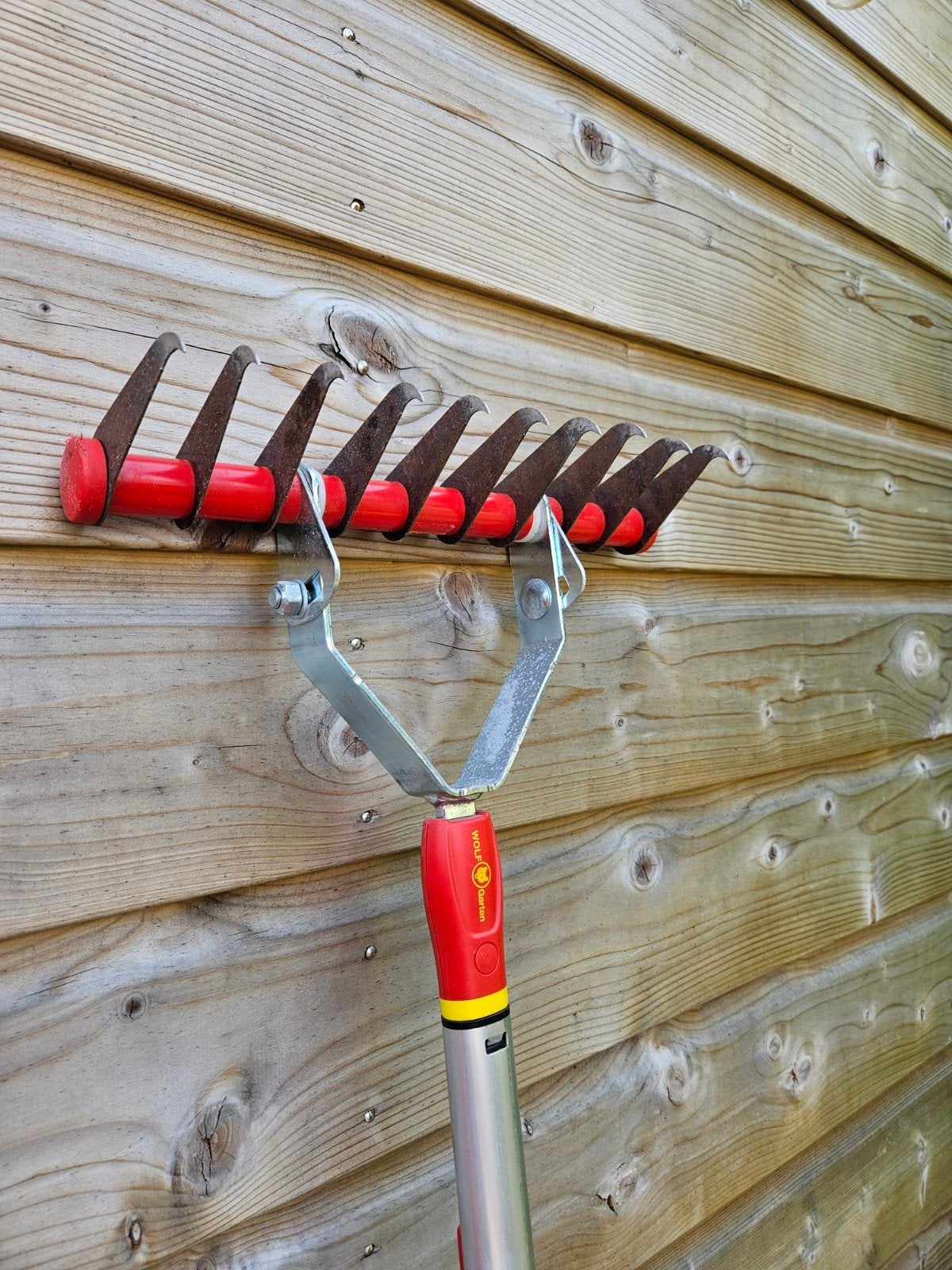 Wolf verticuteerhark 30 cm incl. steel, Ophalen, Zo goed als nieuw, Elektrisch, Wolf