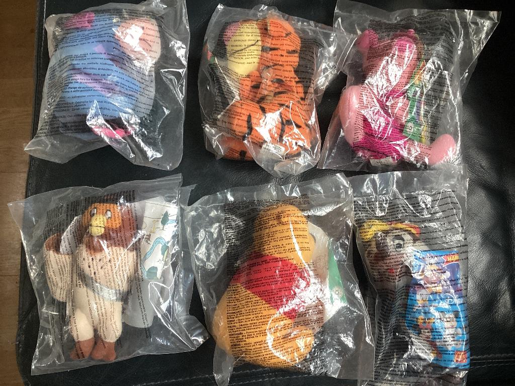 disney knuffels 1998 mcdonalds Winnie de pooh nieuw, Verzamelen, Disney, Ophalen of Verzenden, Winnie de Poeh of vrienden, Nieuw