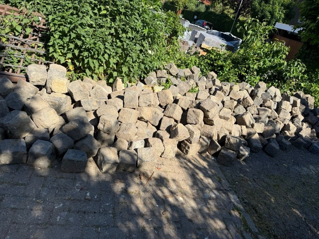 kasseien, Tuin en Terras, Tegels en Klinkers, Ophalen, Overige typen, Zo goed als nieuw, Natuursteen