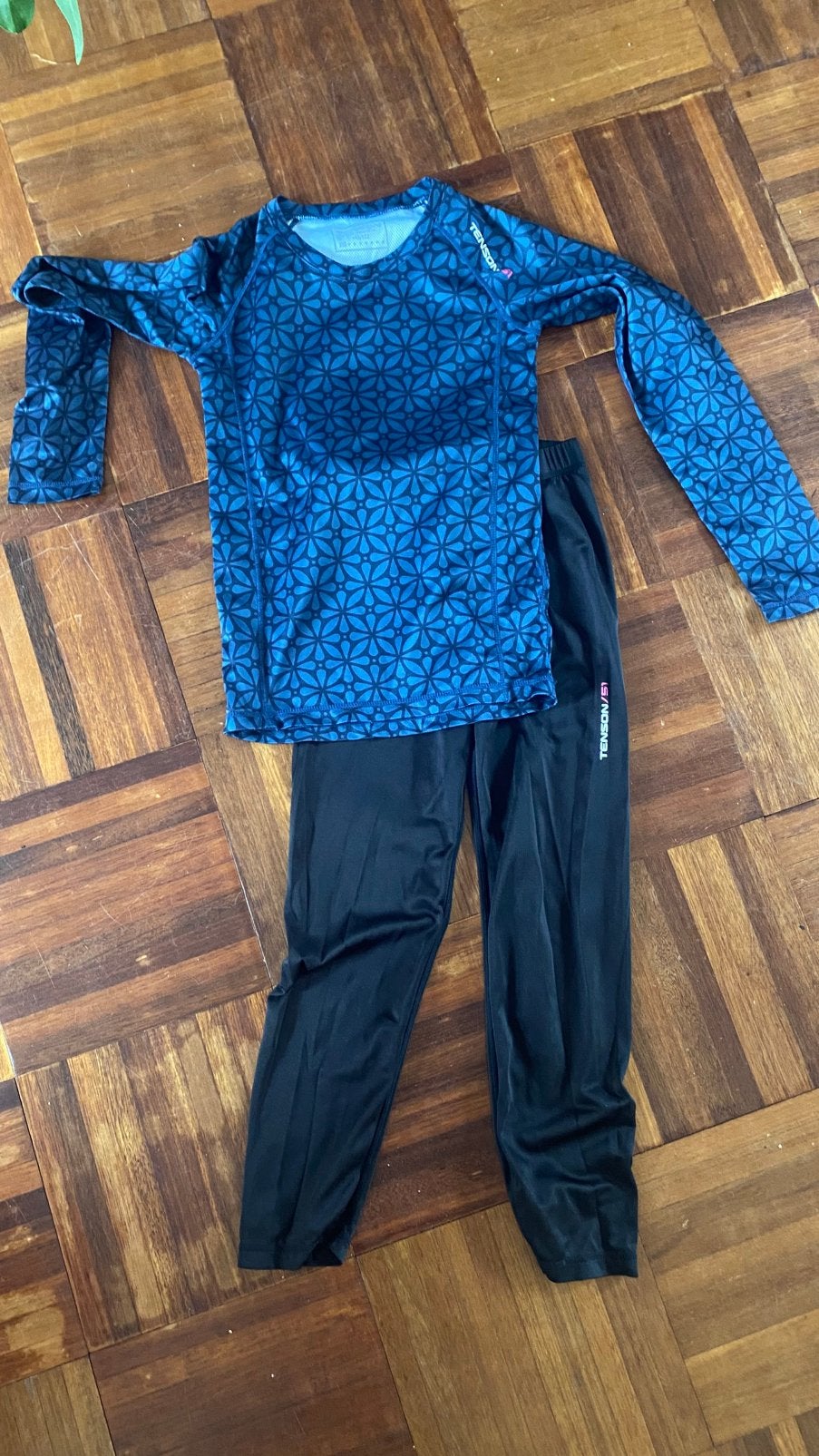 Tenson thermo setje maat 140, Ophalen of Verzenden, Zo goed als nieuw, Jongen of Meisje, Nacht- of Onderkleding