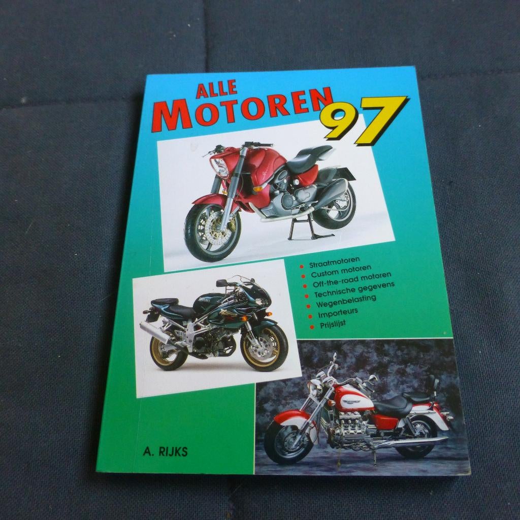 Boek over motoren, Ophalen of Verzenden, Zo goed als nieuw, Algemeen