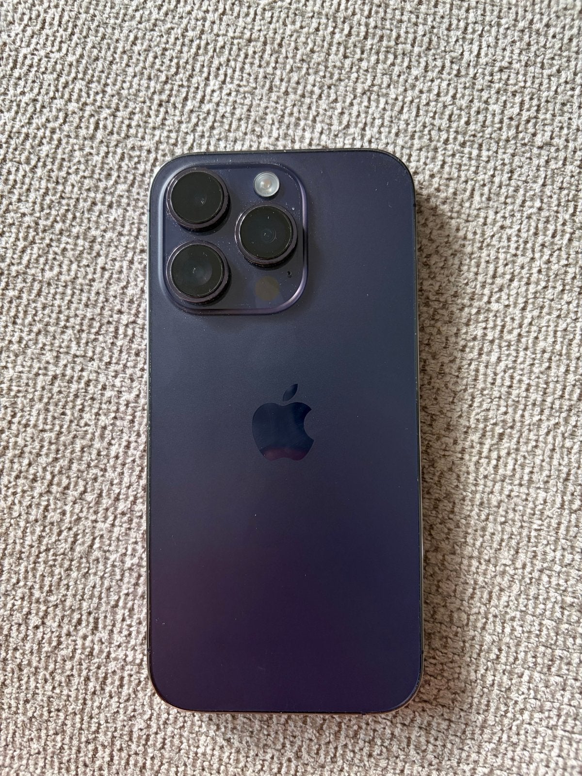 iPhone 14 pro deep purple, Paars, Ophalen of Verzenden, 76 %, Zonder simlock