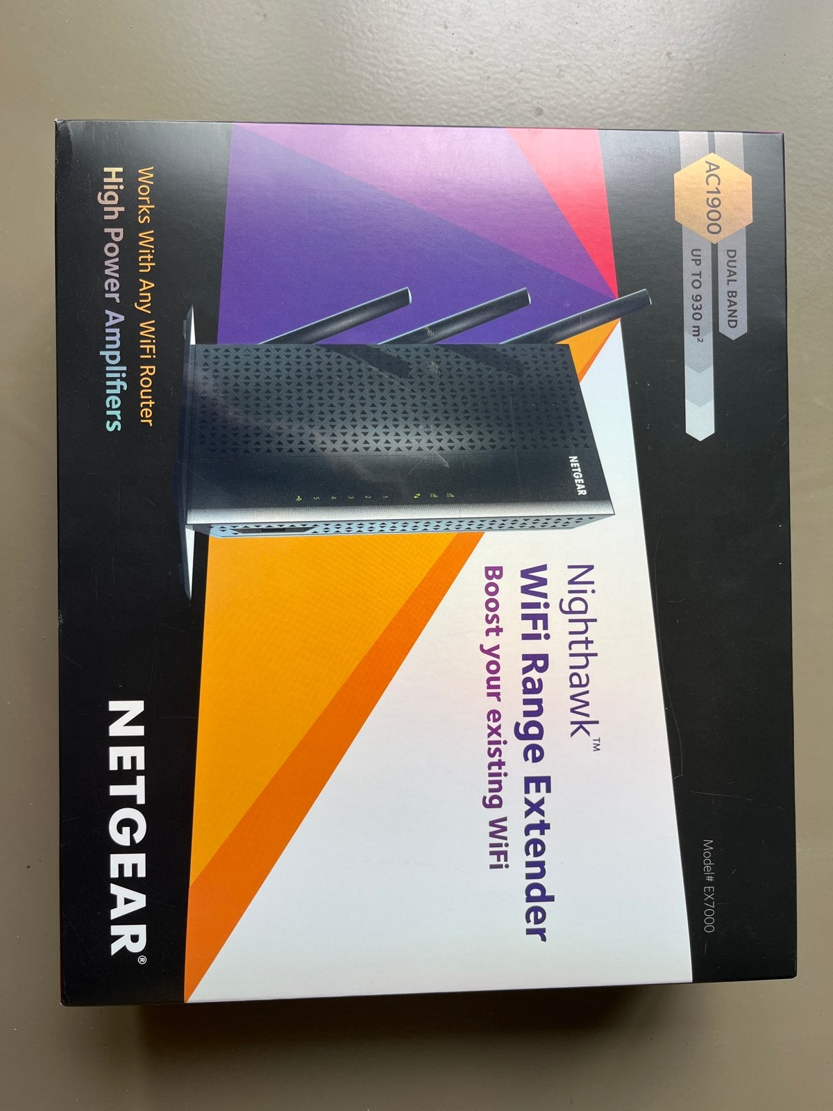 Netgear EX7000 Nighthawk WiFi Range Extender AC1900, Ophalen of Verzenden, Zo goed als nieuw