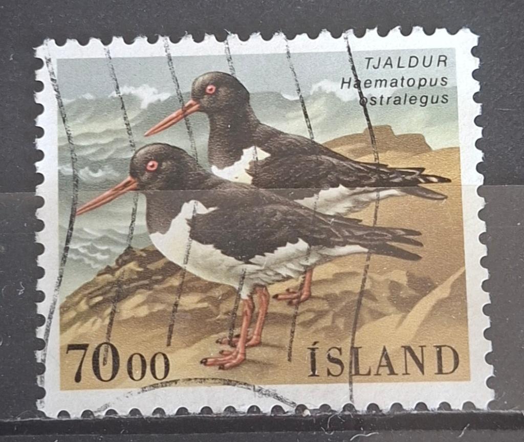 IJsland Postzegel (B3-P1), Ophalen of Verzenden, IJsland, Gestempeld
