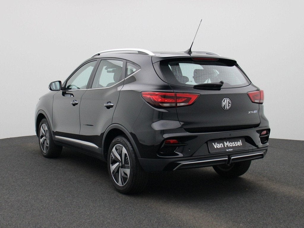 MG ZS EV Standard Range 50kWH Comfort | Navi | Camera | CarP, Auto's, MG, 12 maanden, Stof, ZS, Zwart