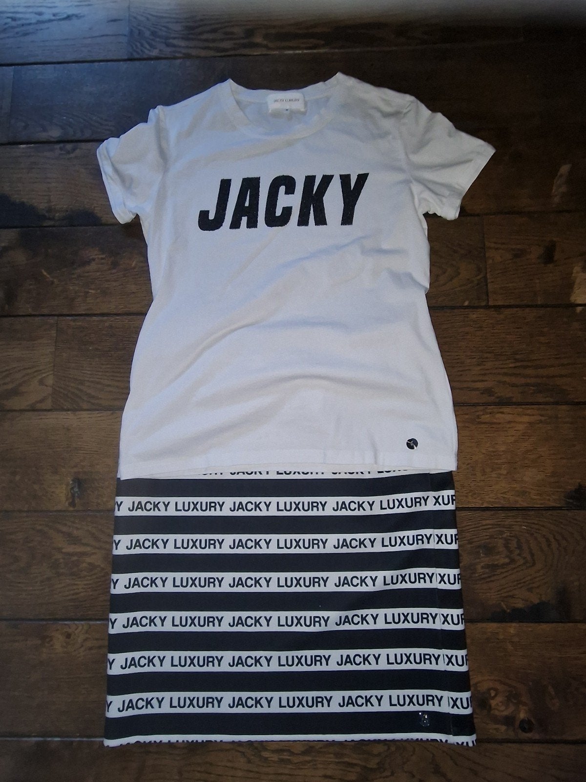 Jacky luxury set, Maat 38/40 (M), Wit, Ophalen of Verzenden, Gedragen