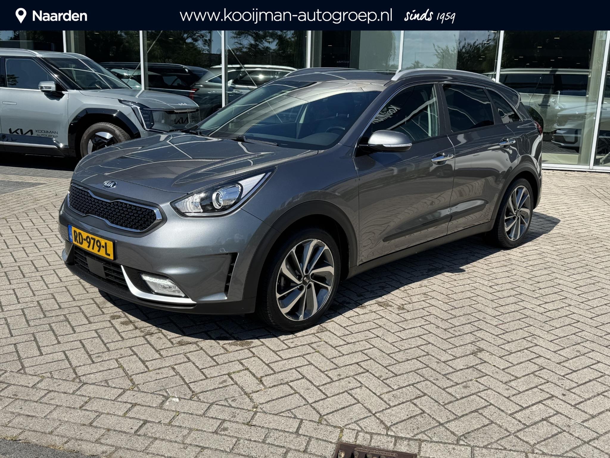 Kia Niro 1.6 GDi Hybrid ExecutiveLine Trekhaak | Seat memory, Auto's, Gebruikt, Euro 6, 2 kWh, 23 km/l
