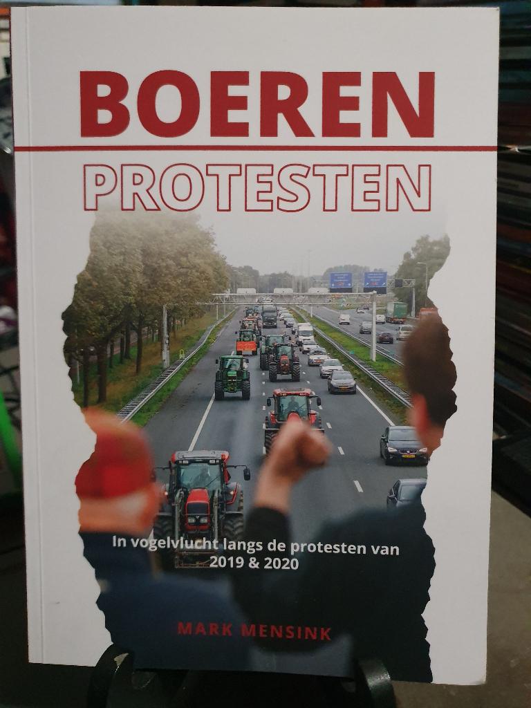 Boek over de boerenprotesten Mark Mensink, Ophalen