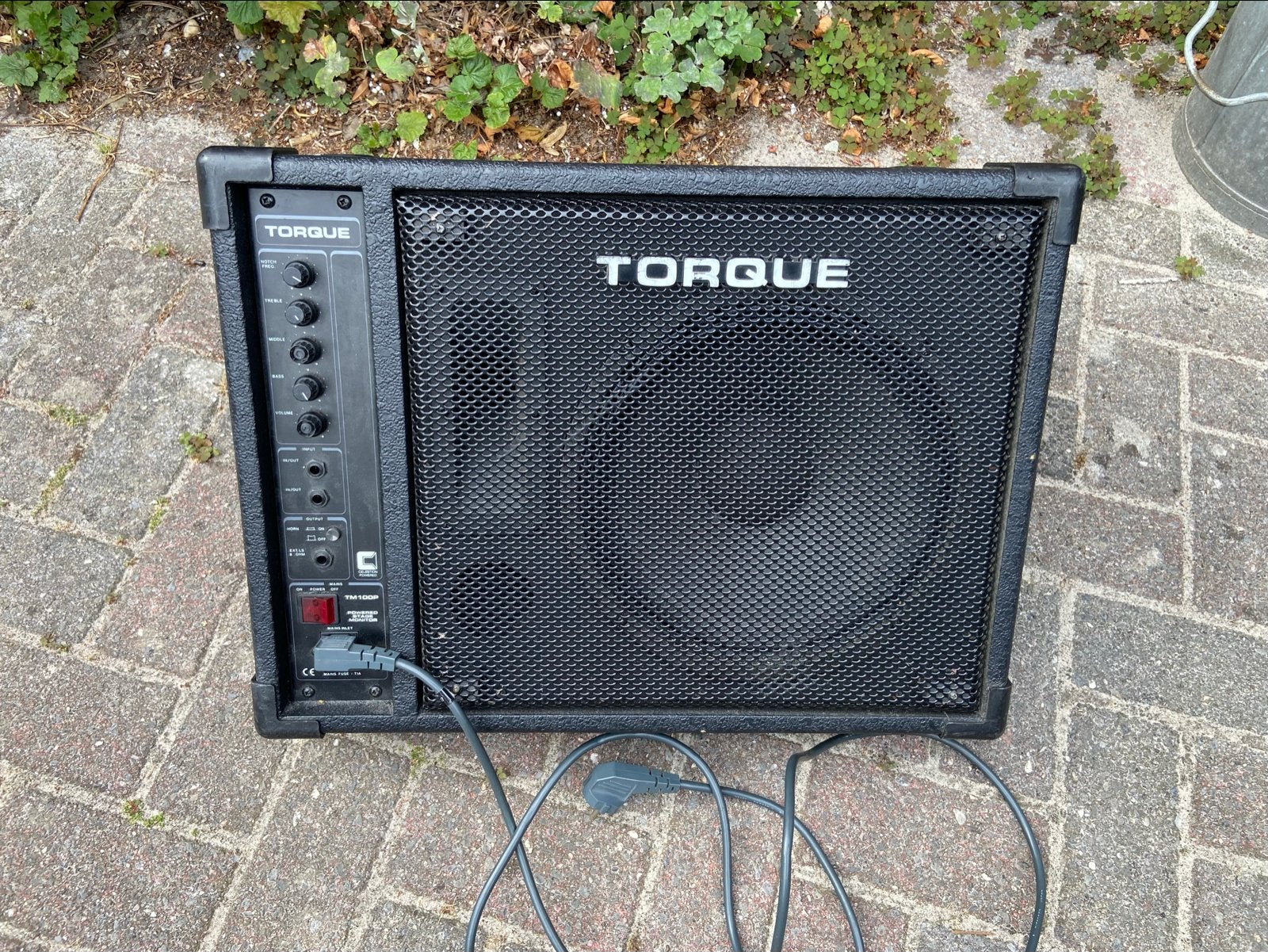 Torque TM100P Powered Stage Monitor, Muziek en Instrumenten, Ophalen, Gebruikt, Minder dan 500 watt, Monitor(versterker)