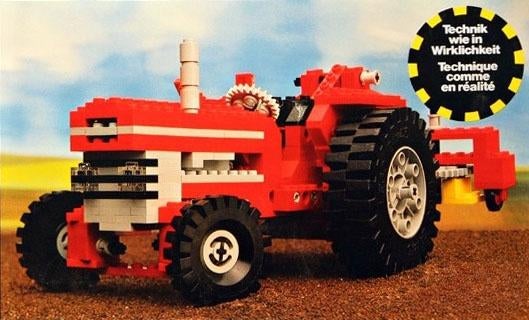 Lego 851 Farm Tractor, Ophalen, Gebruikt, Lego, Technic