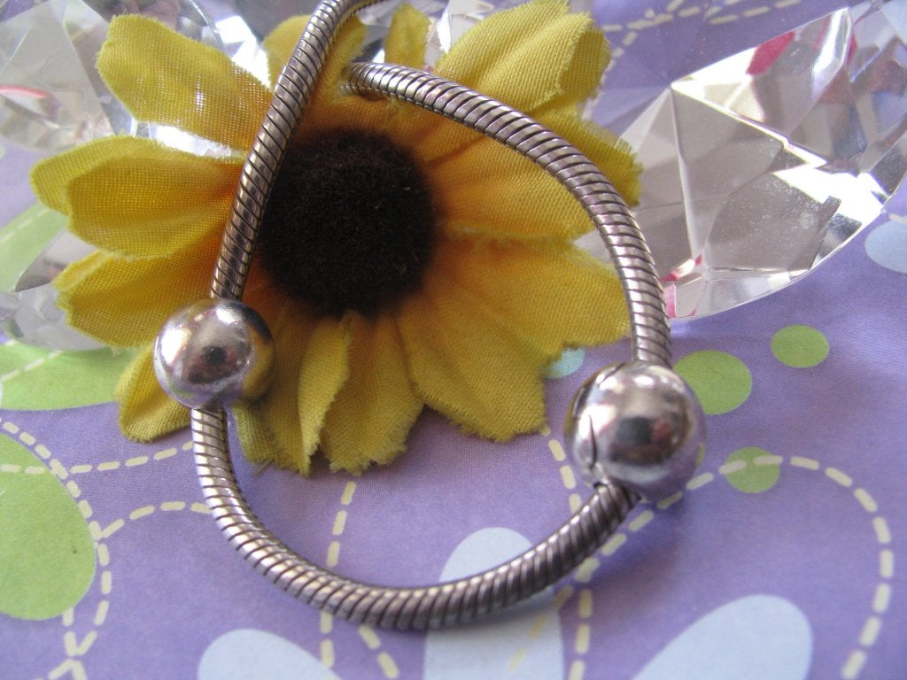 € 29.50 = 2 x Pandora clip / stopper 791000 in 1 koop, Pandora, Ophalen of Verzenden, Zo goed als nieuw, 2 of 3 bedels
