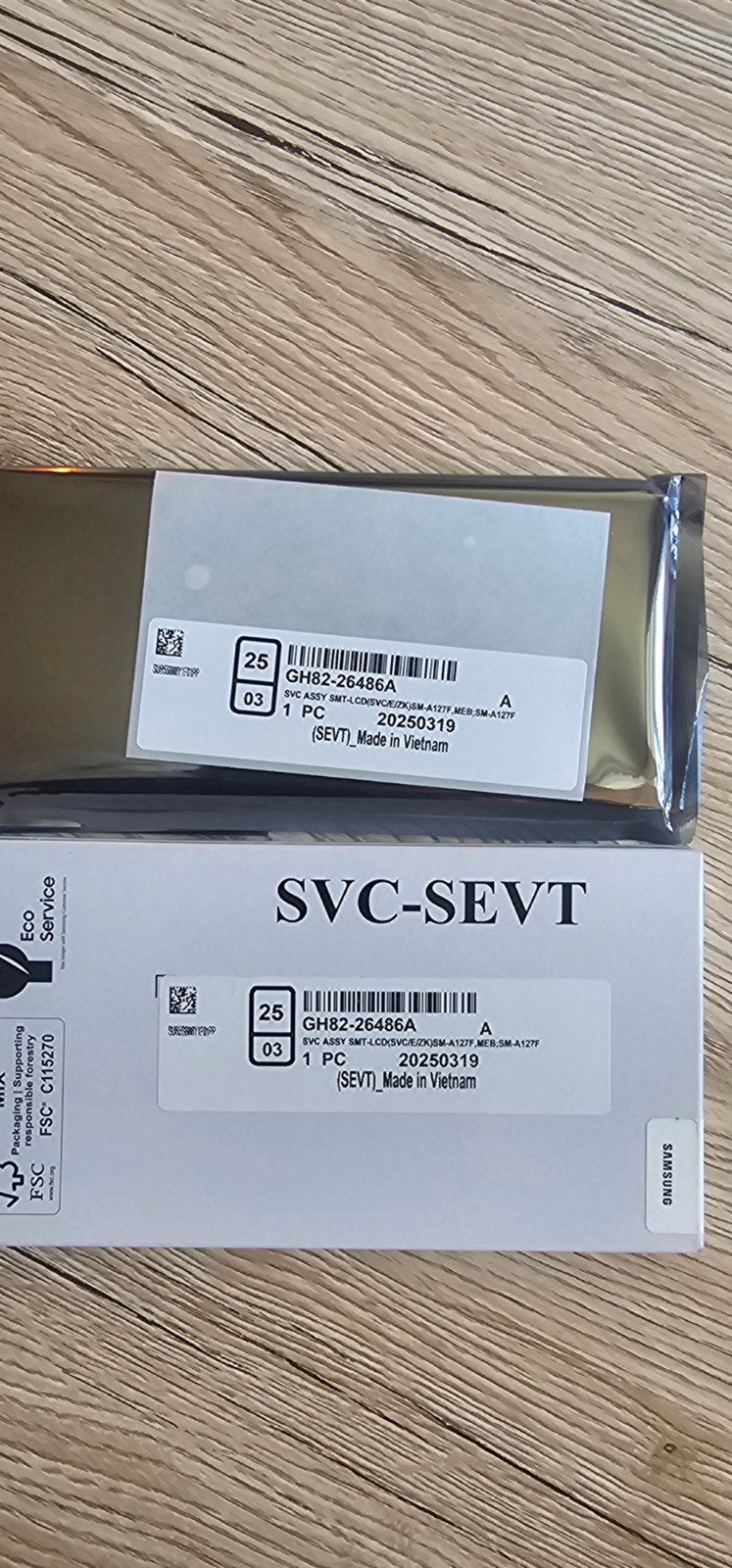 Samsung A127F LCD/Digitizer GH82-26486A Nieuw, Ophalen of Verzenden, Nieuw, Overige typen, Samsung