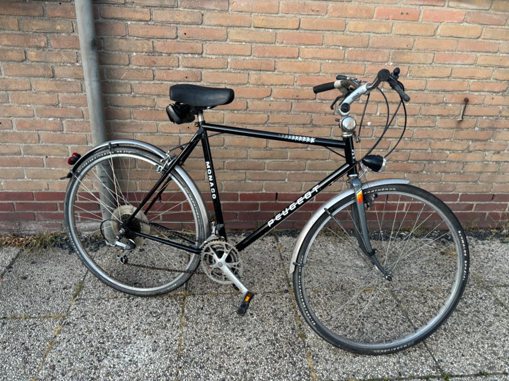 Herenfiets peugeot monaco oldtimer, Ophalen, Gebruikt, Overige merken