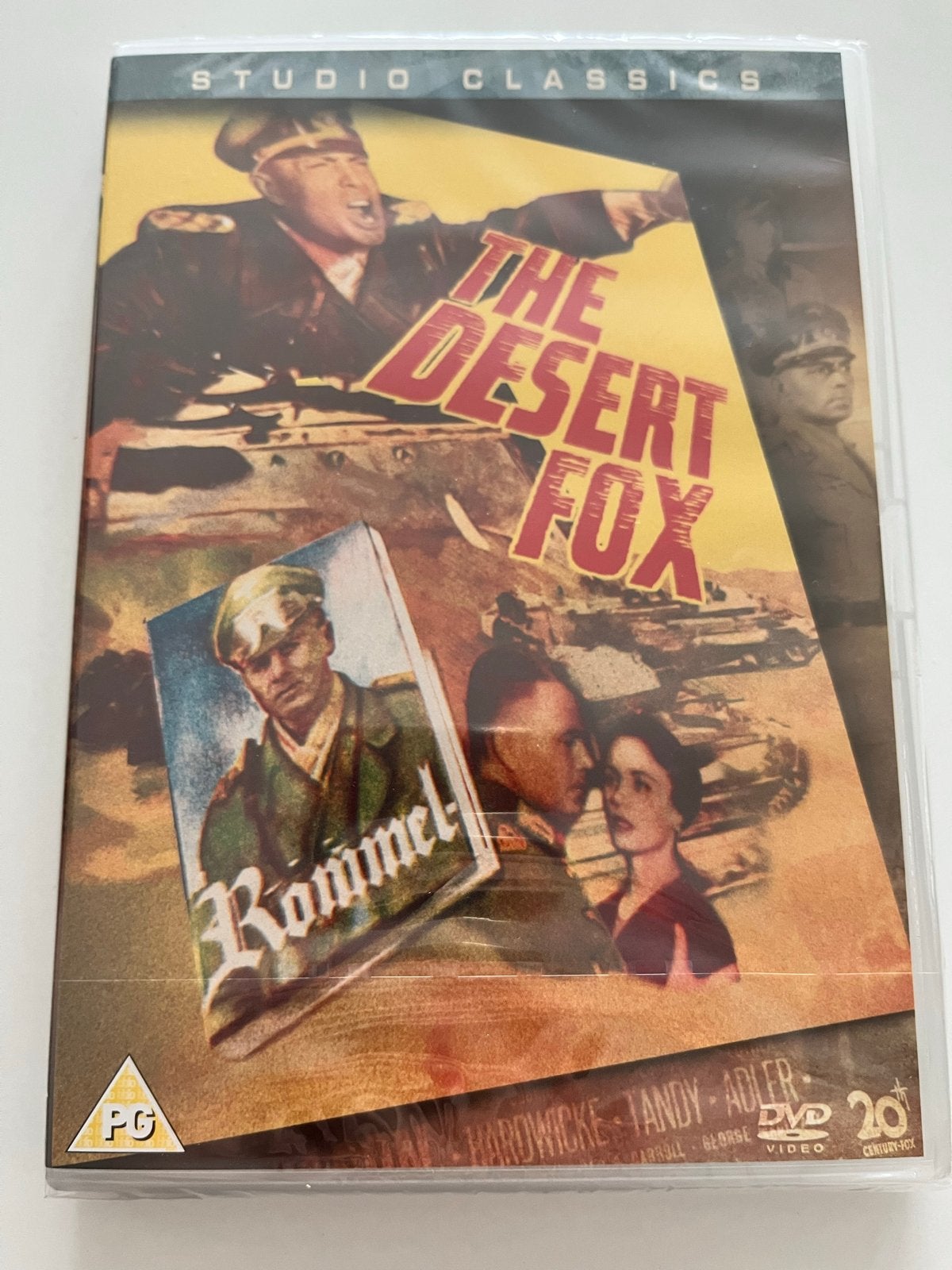The Desert Fox (Rommel) - Studio Classics DVD, Engels, Verzenden, Nederlands, Zo goed als nieuw