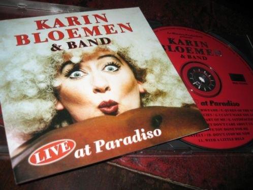 Karin Bloemen – Karin in Concert - Live at Paradiso –, Cd's en Dvd's, Ophalen of Verzenden, Zo goed als nieuw, Levenslied of Smartlap