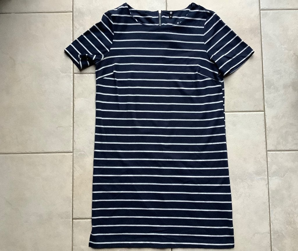 Jurk maat M, Maat 38/40 (M), Blauw, Ophalen of Verzenden, Zo goed als nieuw