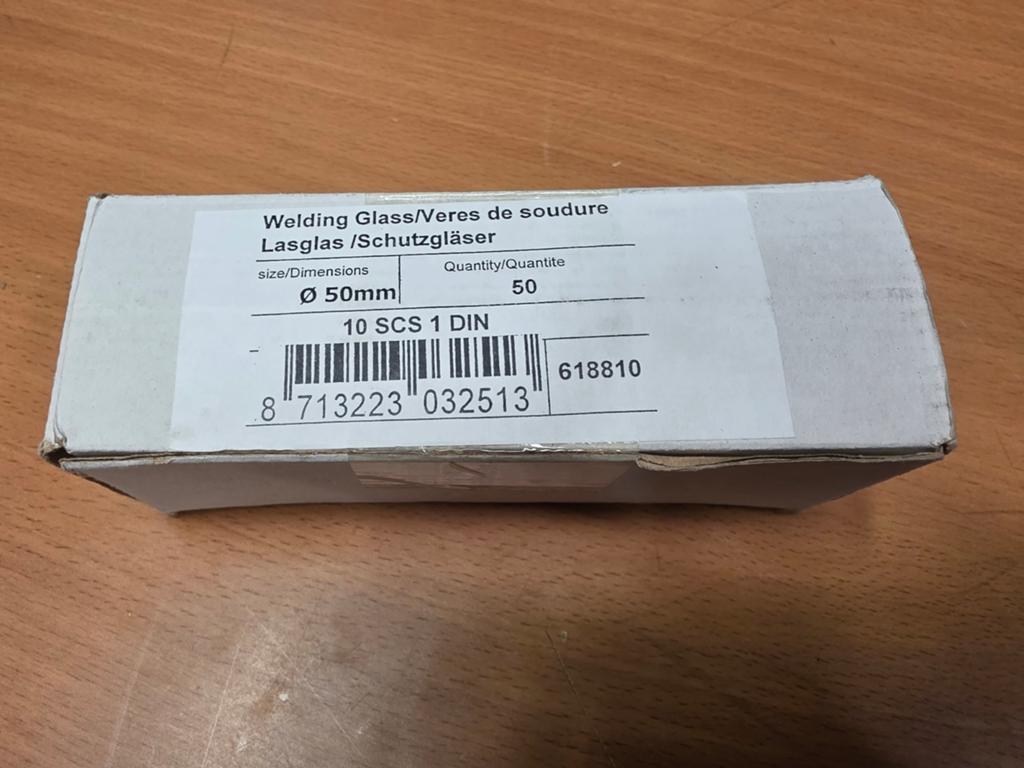 Lasglazen Ø 50mm DIN 10 - 50 stuks, North, Onbekend, Nieuw, Ophalen of Verzenden
