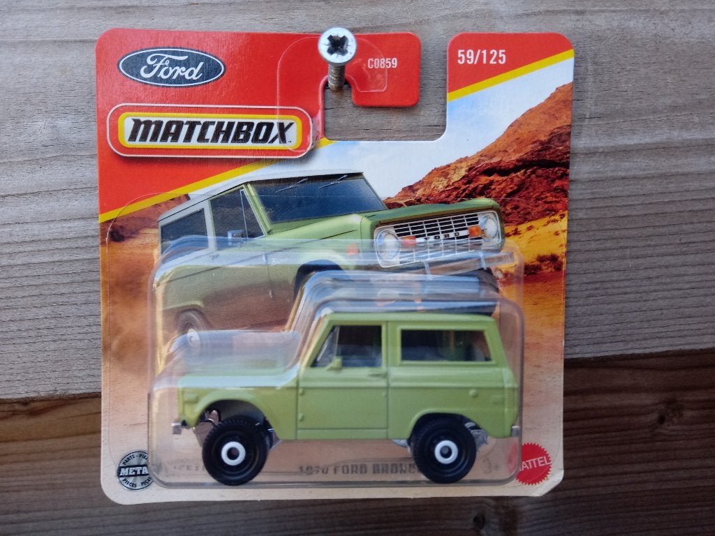 Ford Bronco '70 Matchbox, Ophalen, Nieuw, Auto