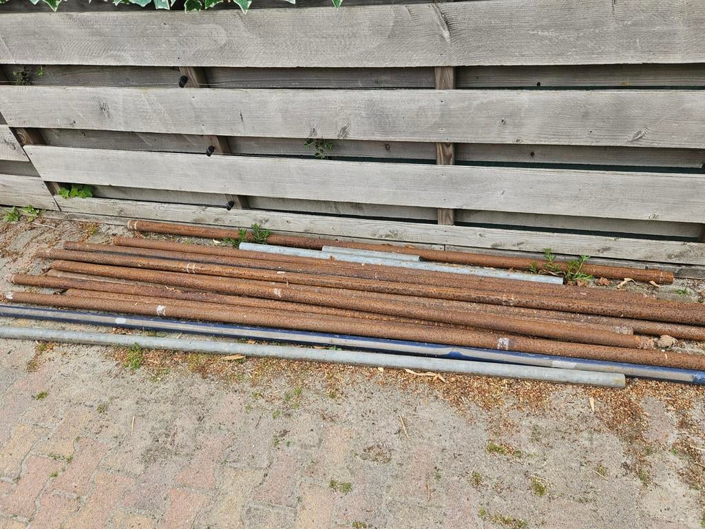 Steigerbuis, koppelingen, kledingrek en accessoires, Ophalen, Gebruikt, Overige typen, Minder dan 2 meter