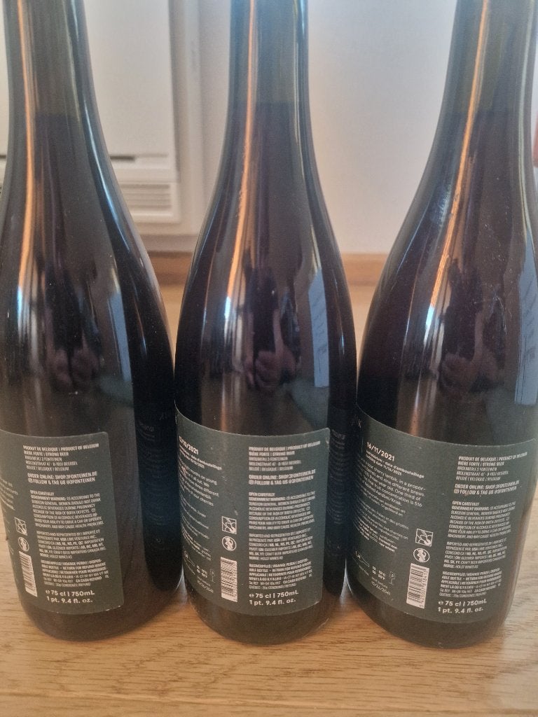 3 fonteinen oude kriek / aardbei, Ophalen, Gebruikt, Flesje(s), Overige merken
