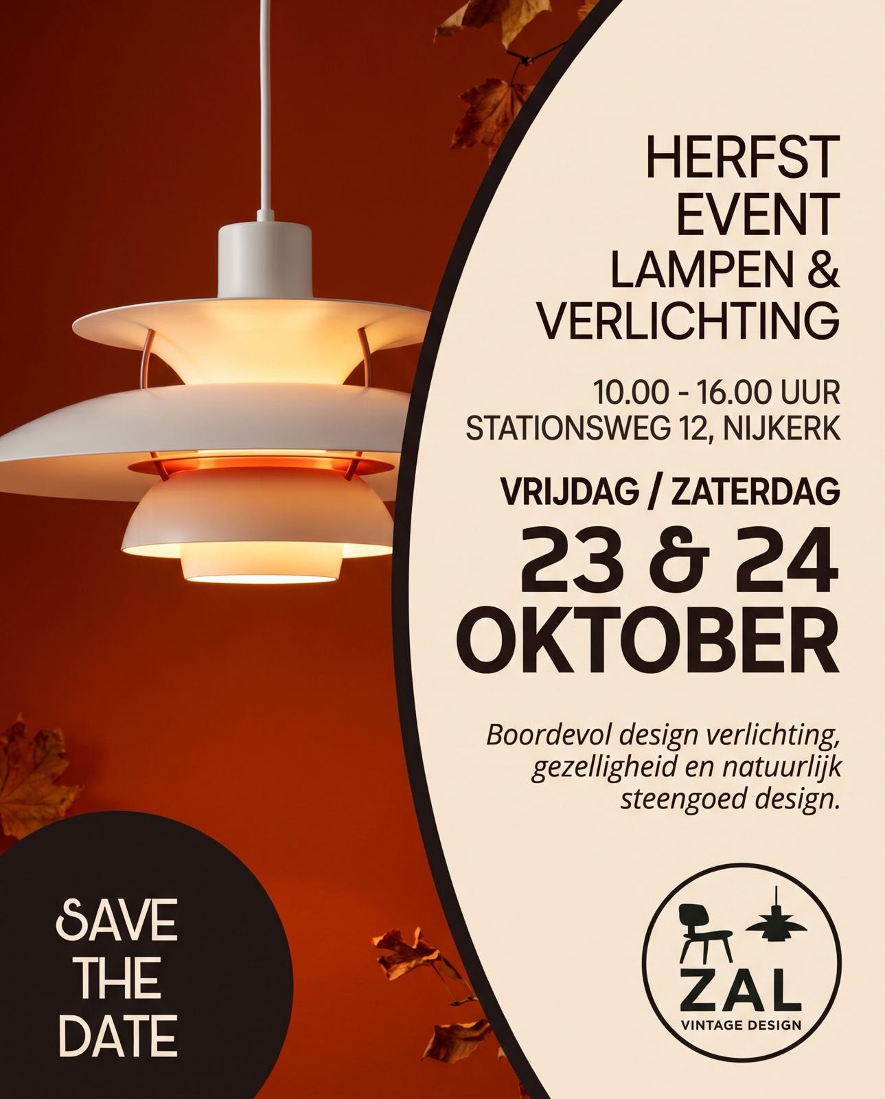 Louis Poulsen HERFST EVENT 23 & 24 oktober Nijkerk, Zo goed als nieuw, X, Metaal, Louis Poulsen