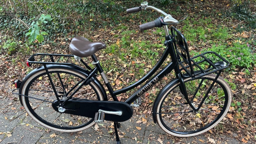 28 inch Cortina U4 Transport Damesfiets 50cm framemaat, Terugtraprem, Versnellingen, Zo goed als nieuw, 50 tot 53 cm