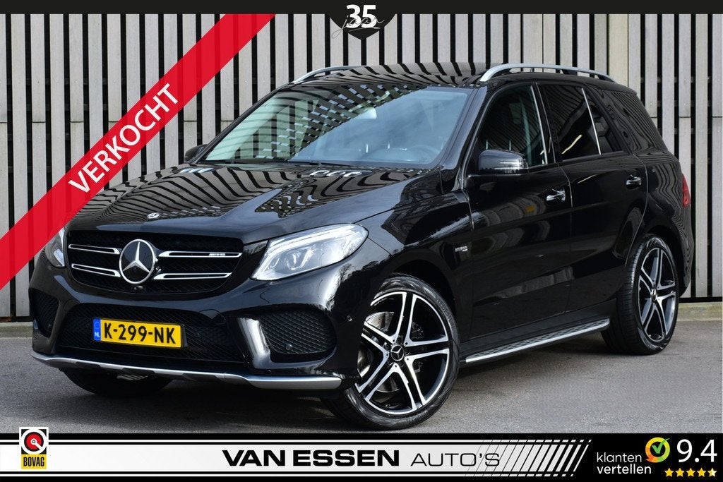 Mercedes-Benz GLE- Klasse AMG 43 4MATIC Luchtvering Pano 360, Auto's, Mercedes-Benz, Automaat, Gebruikt, Euro 6, 138 €/maand