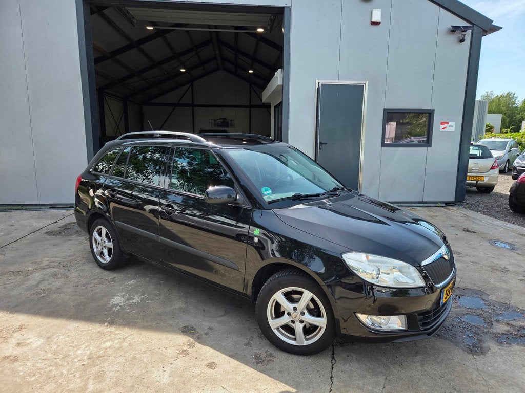 Skoda Fabia Combi 1.2 TDI Greenline Businessline | Clima | P, Auto's, Voorwielaandrijving, Euro 5, Stof, Zwart