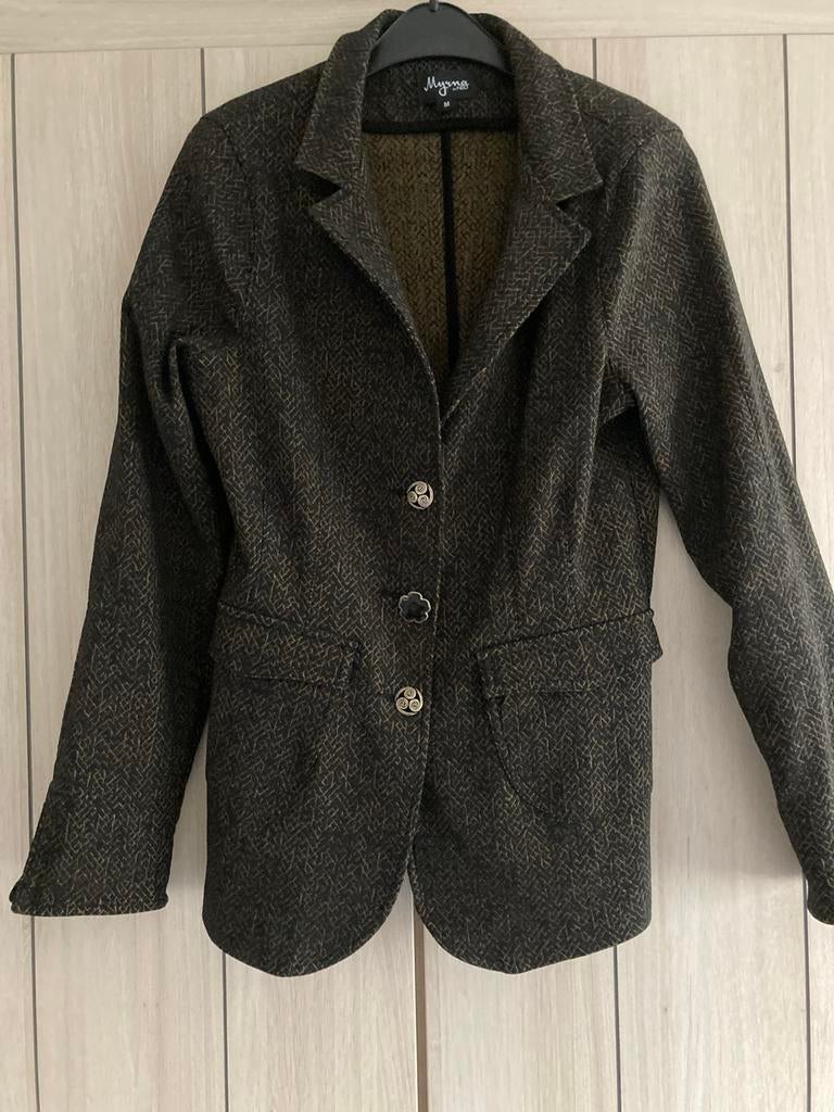 Supermooie blazer van Myrna by Ned maat 38, Maat 38/40 (M), Zwart, Ophalen of Verzenden, Zo goed als nieuw