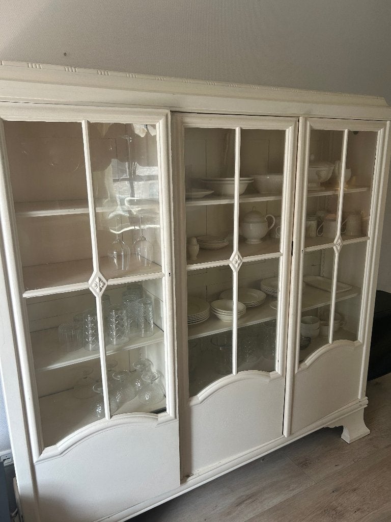 Servieskast, Huis en Inrichting, Kasten | Buffetkasten, Ophalen, 100 tot 150 cm, Glas, 150 tot 200 cm