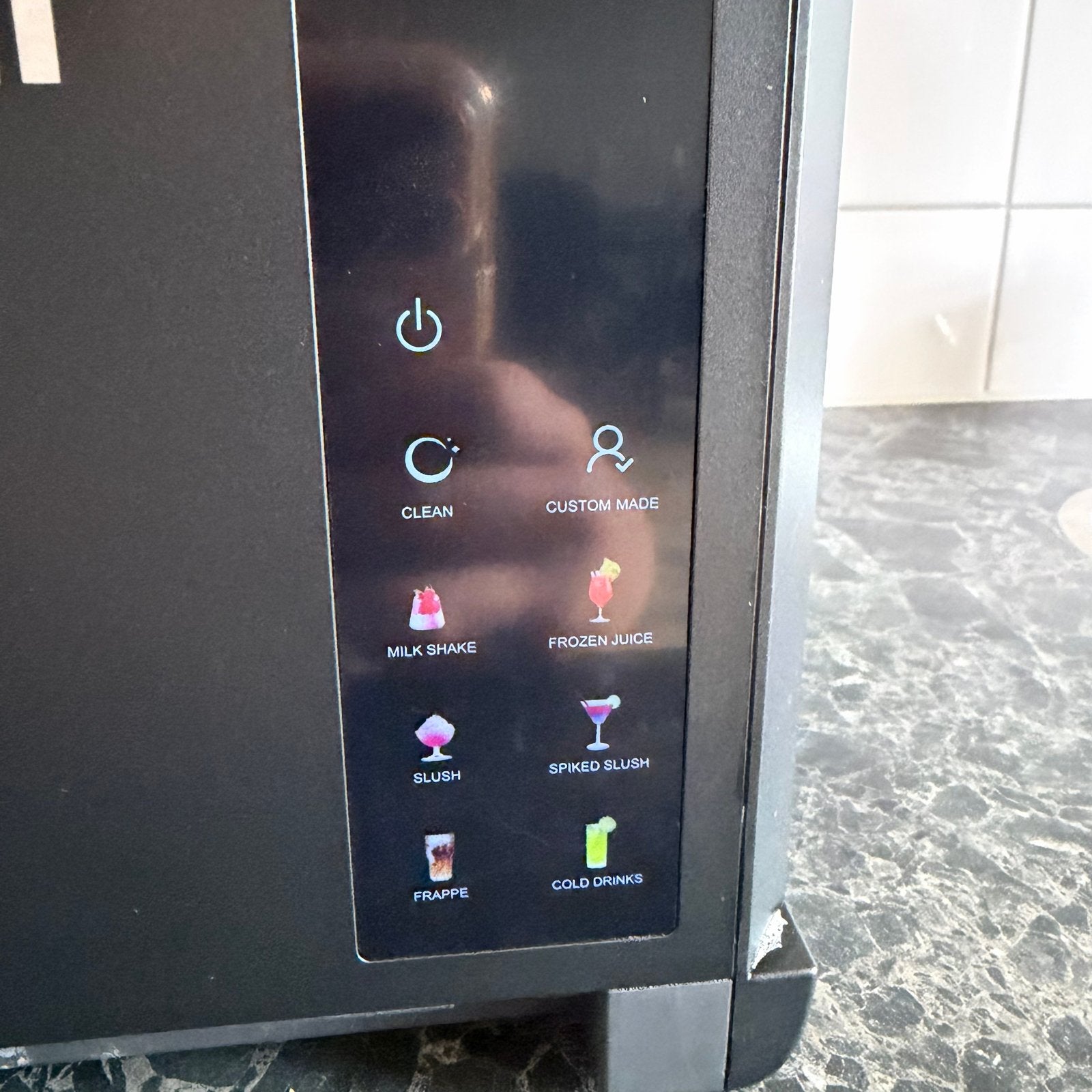 Bardi Slush Maker - Maak thuis heerlijke slushies!, Huis en Inrichting, Kunststof, Ophalen of Verzenden, Zwart, Overige merken