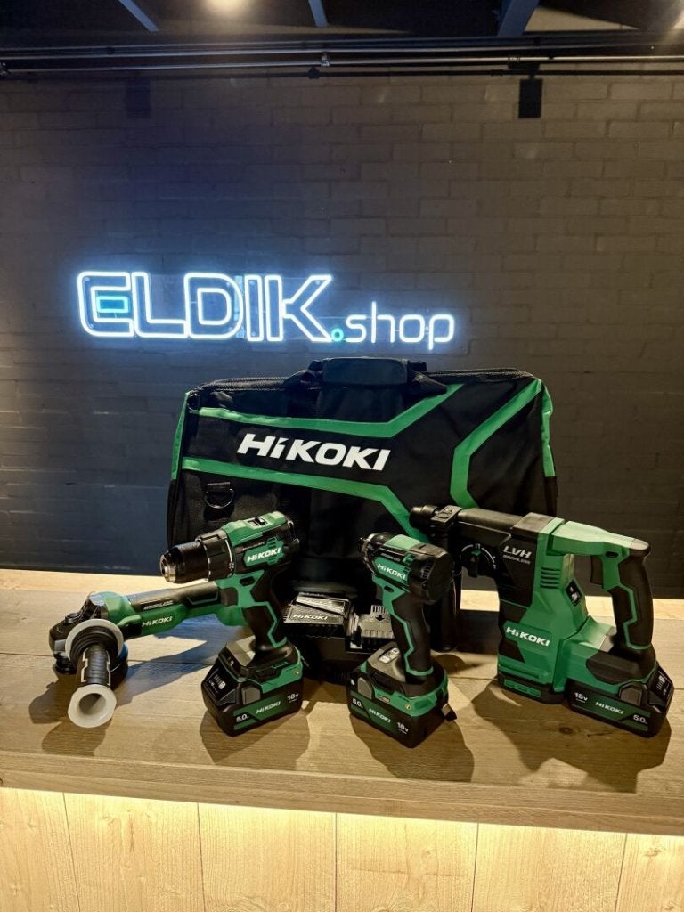 Hikoki KC18DEWHZ Combiset - 18 V / in tas. Inclusief 3x, Doe-het-zelf en Verbouw, Gereedschap | Handgereedschap