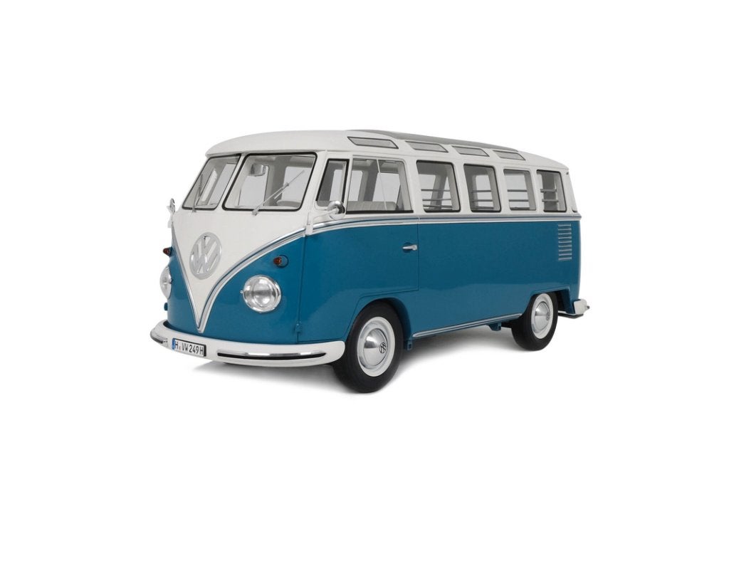 Volkswagen Combi Type 2 T1 Samba Bus Blauw 62 1/12 OTTO G102, Verzenden, Nieuw, 1:9 t/m 1:12, Auto