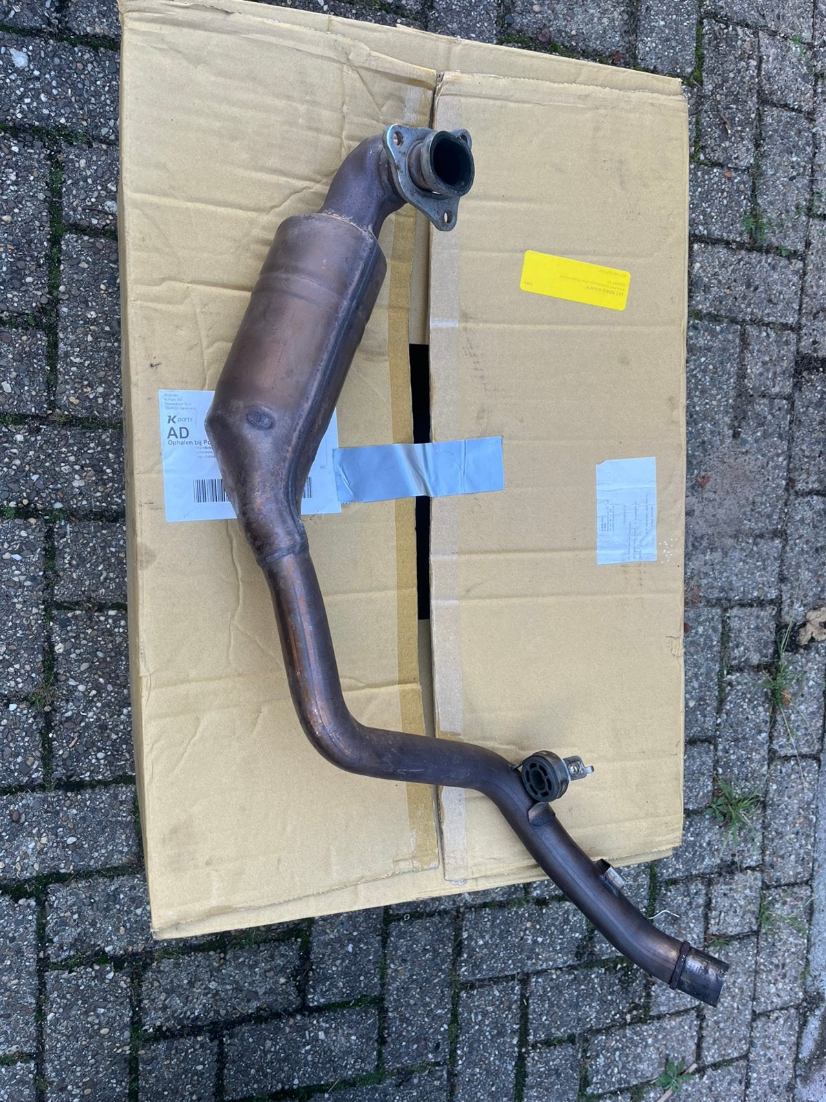 Honda x adv 750 uitlaat bocht orgineel, Ophalen