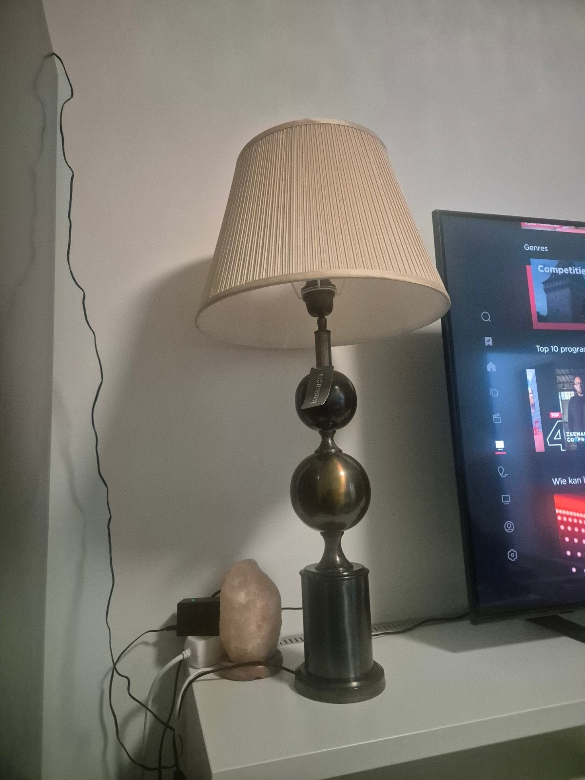 Eichholtz tafellamp - Mooie design lamp, Luxe, Modern, Chique, 50 tot 75 cm, Ophalen of Verzenden, Zo goed als nieuw
