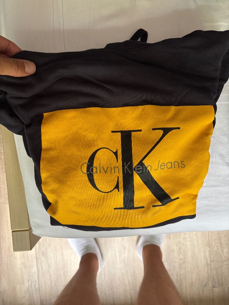 Calvin klein hoodie, Calvin Klein, Ophalen of Verzenden, Gedragen, Maat 48/50 (M)