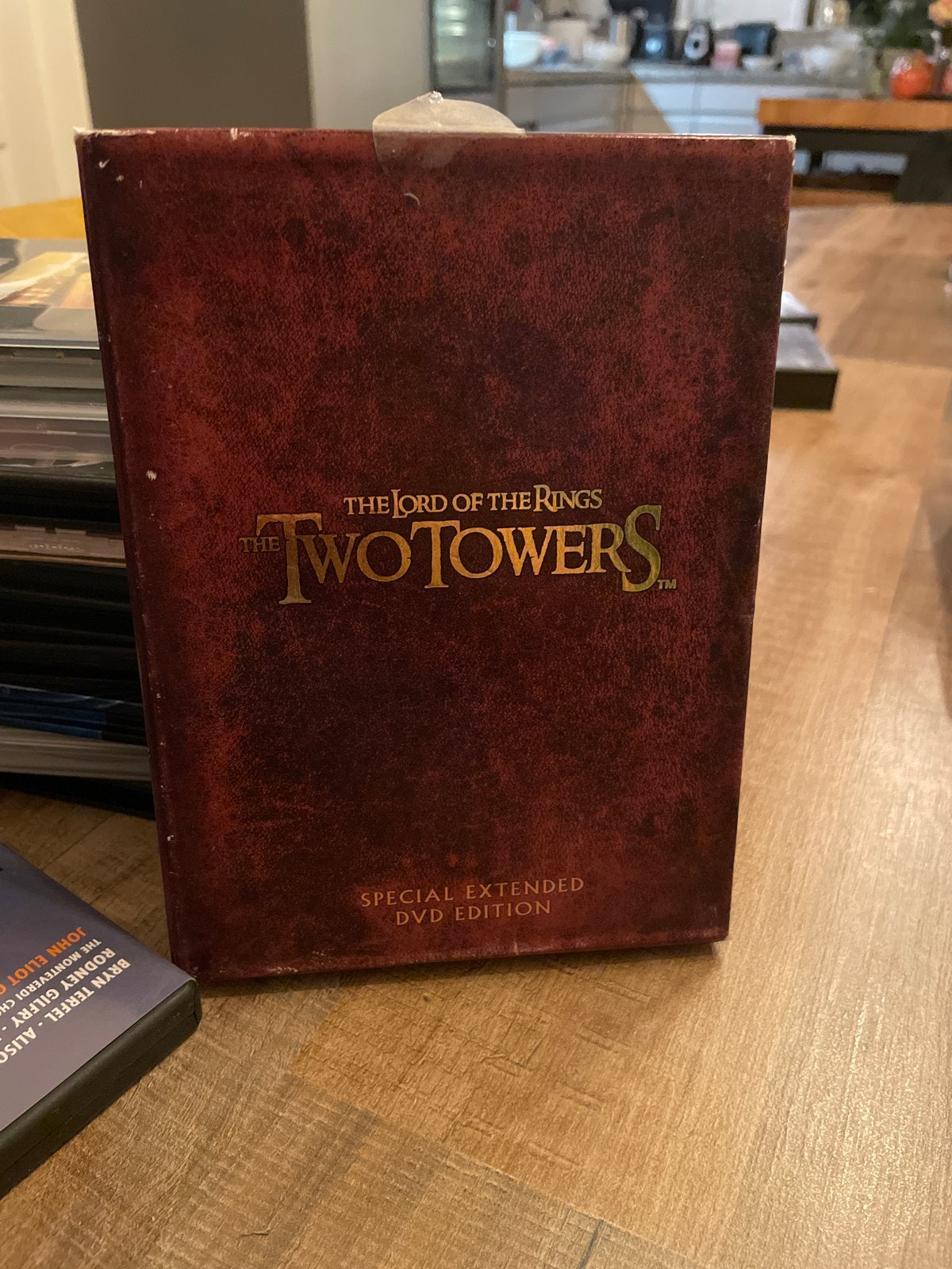 Lord of the Rings: The Two Towers Special Extended DVD, Cd's en Dvd's, Nederlands, Fantasy, Ophalen of Verzenden, Zo goed als nieuw