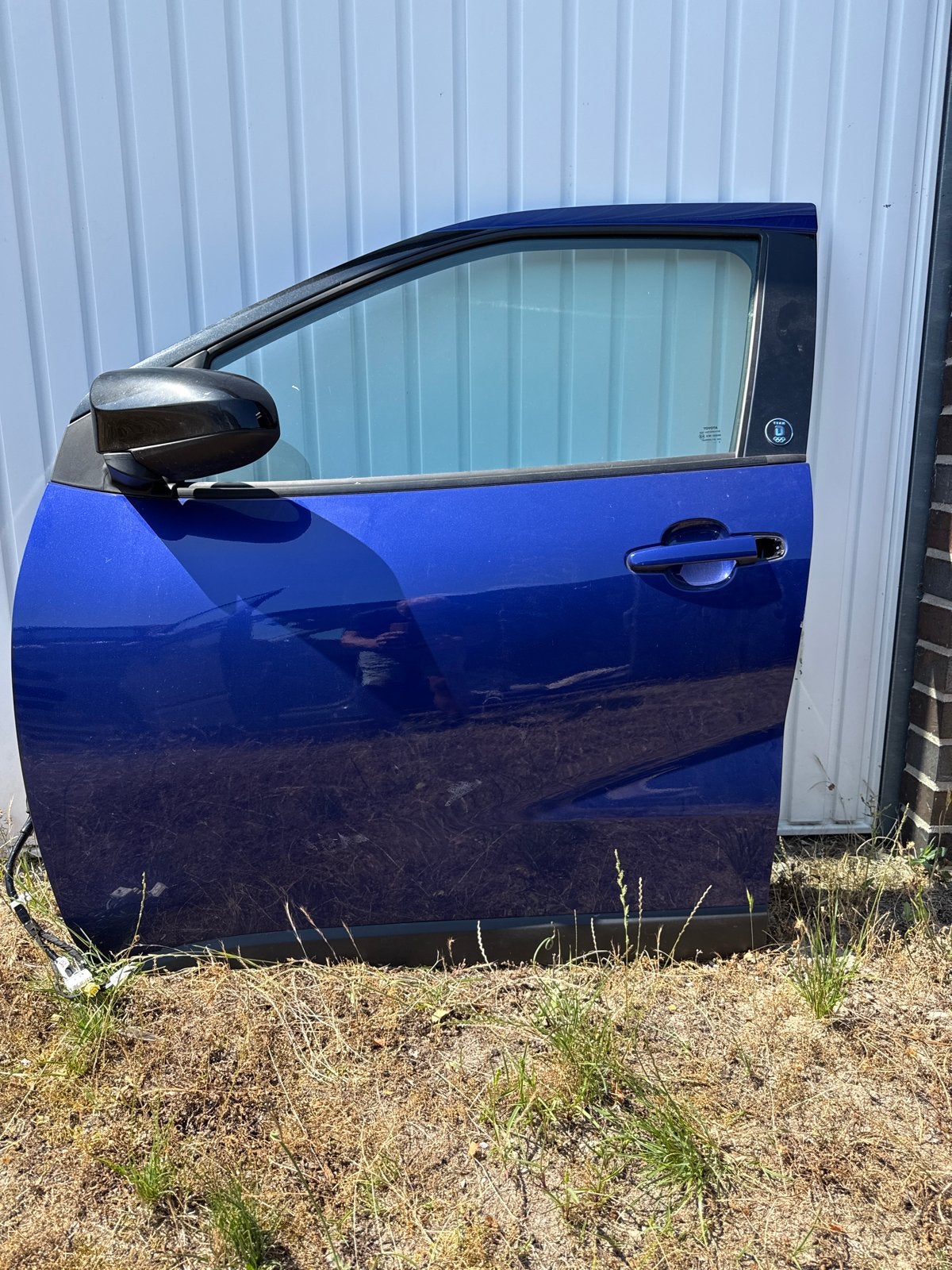 Toyota aygo X vanaf 2022 Deur links voor blauw - Gebruikt, Auto-onderdelen, Gebruikt, Ophalen of Verzenden, Toyota, Voor