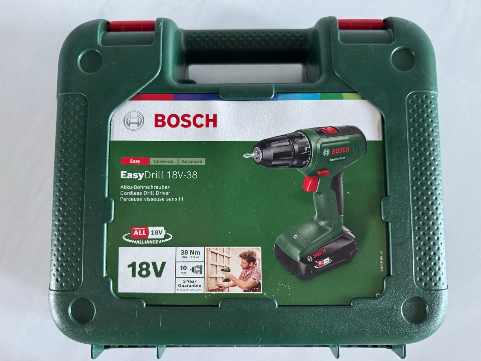 Bosch EasyDrill 18V-38 Accuboormachine - Zo goed als nieuw
