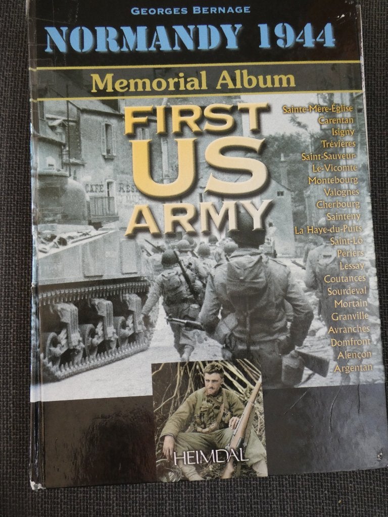 Normandy 1944, First US Army - Memorial album Heimdal, Ophalen of Verzenden, Landmacht, Amerika, Boek of Tijdschrift