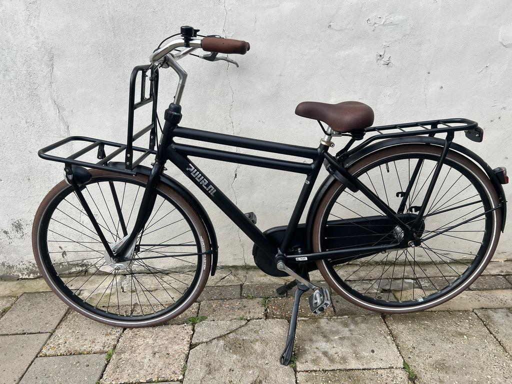 28 inch Heren/Jongensfiets Gazelle Puur NL 49 cm, Ophalen, Versnellingen, 49 tot 53 cm, Zo goed als nieuw