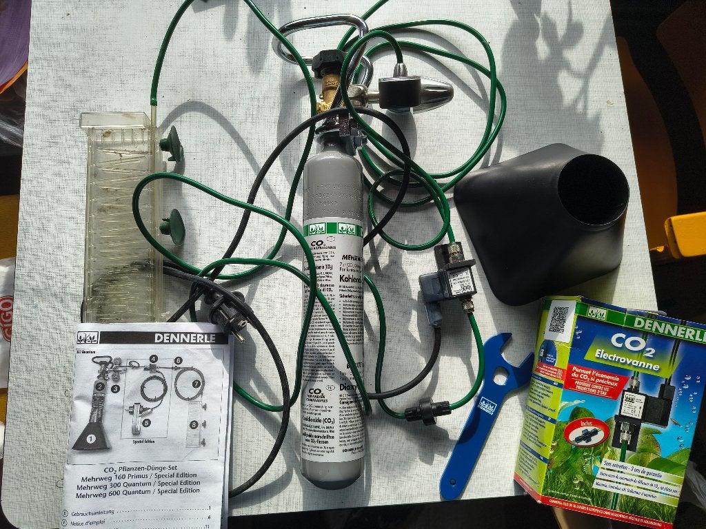 Dennerle Co2 Set, Ophalen, Zo goed als nieuw, CO₂-systeem, Dennerle